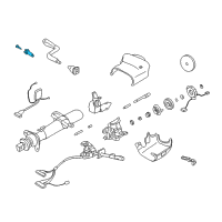 OEM 2002 Oldsmobile Silhouette Cylinder Diagram - 15785106