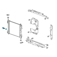 OEM 2015 Chevrolet Spark Temperature Sensor Diagram - 25181969