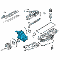 OEM 2019 BMW M760i xDrive TIMING CASE COVER Diagram - 11-14-8-620-773