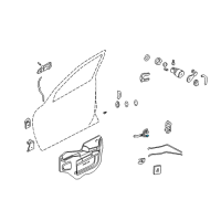 OEM 1994 Buick LeSabre Door Jamb Switch Diagram - 12101855