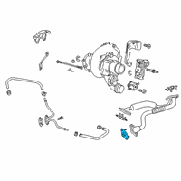 Genuine Chevrolet Camaro Turbocharger Gasket diagram