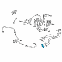 OEM GMC Sierra 1500 Oil Pipe Gasket Diagram - 12663529