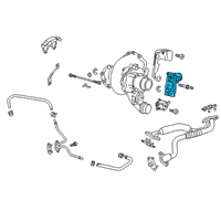 OEM 2022 Cadillac CT4 Actuator Diagram - 12690327