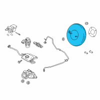 OEM 2013 Ford Transit Connect Power Booster Diagram - 9T1Z-2005-A