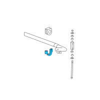 OEM 2008 Chevrolet Silverado 3500 HD Clamp Diagram - 11570935