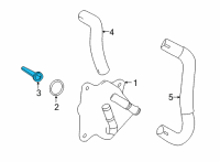 OEM Toyota Highlander Filter Diagram - 15678-25010