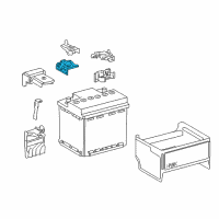 OEM Toyota Prius AWD-e Junction Block Diagram - 82671-47040