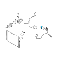 OEM Kia Expansion Valve Assembly Diagram - 976262J100