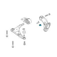 OEM 2020 Honda Ridgeline Nut, Castle (14MM) Diagram - 90365-STX-A00