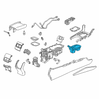 OEM 2019 Honda Accord Holder Assembly, Cup (Deep Black) Diagram - 77230-TVA-A21ZA