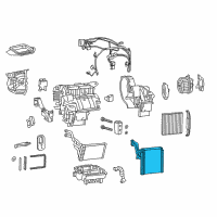 OEM 2022 Jeep Cherokee Air Conditioning Diagram - 68223040AB