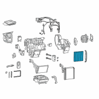 OEM Chrysler 200 FILTER-CABIN AIR Diagram - 68535619AA