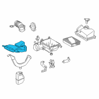 OEM 2018 Lexus ES350 Inlet, Air Cleaner Diagram - 17752-31131