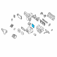 OEM 2012 Nissan Sentra Cabin Air Filter Diagram - 27277-VS00A