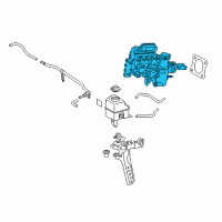 OEM Lexus ES300h Cylinder Assembly, Brake Diagram - 47050-33100