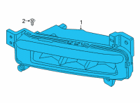 OEM 2022 BMW 330e FRONT FOG LAMP, LED, LEFT Diagram - 63-17-8-089-525