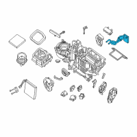 OEM 2005 Nissan Frontier Core Assy-Front Heater Diagram - 27120-EA010