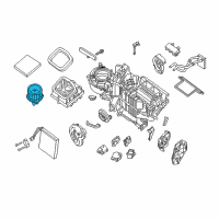 OEM 2018 Nissan Frontier Motor Assy-Blower Diagram - 27226-EA000