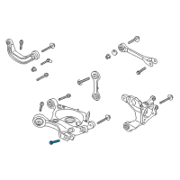 OEM 2015 Ford Edge Link Arm Lower Bolt Diagram - -W716342-S439