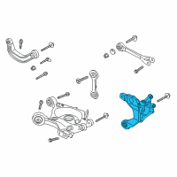 OEM 2015 Ford Mustang Knuckle Diagram - FR3Z-5B759-G