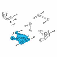 OEM 2019 Ford Mustang Lower Control Arm Diagram - FR3Z-5500-E