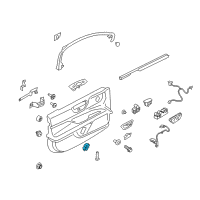 OEM 2019 Lincoln Continental Handle, Inside Diagram - GD9Z-5422601-AC
