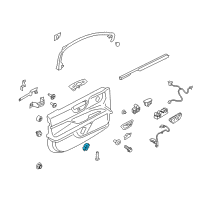 OEM 2017 Lincoln Continental Handle, Inside Diagram - GD9Z-5422601-AG