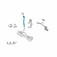 OEM 2009 BMW M3 Plastic Filler Pipe Diagram - 16-11-7-188-074