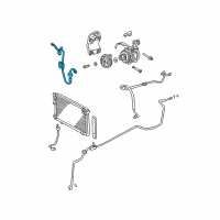 OEM Lexus RX330 Hose, Cooler Refrigerant Discharge, NO.1 Diagram - 88703-0E010