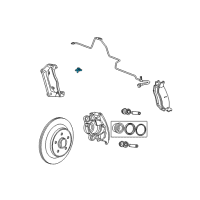 OEM 2003 Dodge Ram 1500 Sensor-Wheel Speed Diagram - 56028187AE