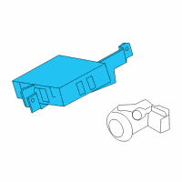 OEM Infiniti Sonar Controller Assembly Diagram - 28532-1BY4D