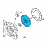 OEM 2016 Hyundai Genesis Fan-Cooling Diagram - 25231-B1280