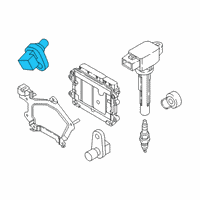 OEM Scion iA Camshaft Sensor Diagram - 90118-WB439