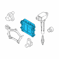 OEM 2019 Toyota Yaris ECM Diagram - 89661-WB005