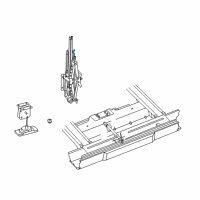 OEM 1999 Dodge Dakota Handle-Jack Handle Diagram - 52039118