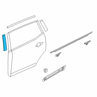 OEM 2016 Lincoln MKT Applique Diagram - BE9Z-74255A34-A