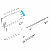 OEM Lincoln Applique Diagram - BE9Z-74255A62-A