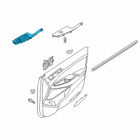 OEM 2019 Hyundai Tucson Power Window Main Switch Assembly Diagram - 93570-D3020-4X