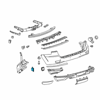 OEM 2018 Dodge Durango Module-Parking Assist Diagram - 68254089AK