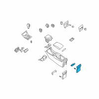 OEM 2008 Infiniti EX35 Finisher-Console Box Diagram - 96930-1BB0B