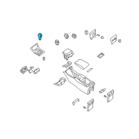 OEM 2012 Infiniti EX35 Knob Assy-Control Lever, Auto Diagram - 34910-1BA3C