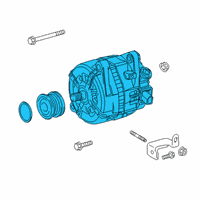 OEM 2018 Lexus RX450hL Alternator Assembly With Regulator Diagram - 27060-31410