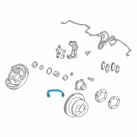 OEM 2011 Lexus LX570 Hose, Flexible Diagram - 90947-02F37