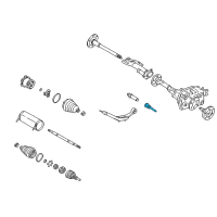 OEM 2012 Cadillac Escalade EXT Inner Shaft Diagram - 19121908