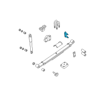 OEM Nissan Xterra SHACKLE-Spring Diagram - 55220-7Z001