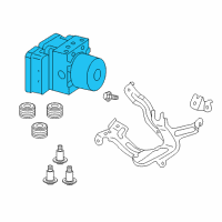 OEM Honda CR-Z Modulator Assembly, Vsa (Rewritable) (Coo) Diagram - 57110-SZT-417