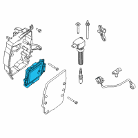 OEM 2018 Ford Focus ECM Diagram - F1EZ-12A650-AANP