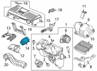 OEM 2022 Honda CR-V TUBE A, AIR IN Diagram - 17251-5TZ-H00