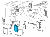 OEM Toyota Mirai Junction Block Diagram - 82730-5A571