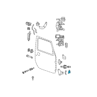 OEM 2013 Jeep Wrangler Wiring-Front Door Diagram - 68066012AE